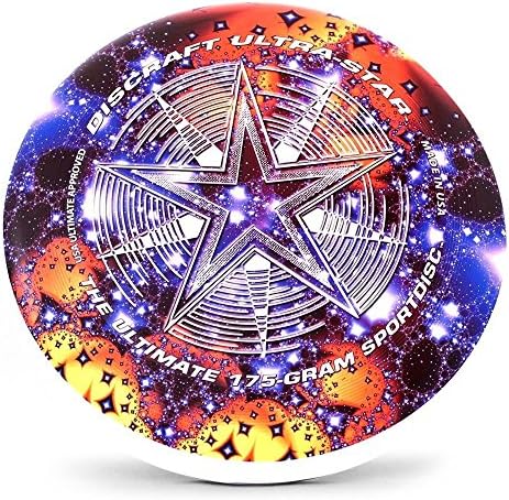 Discraft Ultra-Star Ultimate Frisbee 175 Gram Championship SportDiscs-Starscape -Item: G15/UIF982A29256