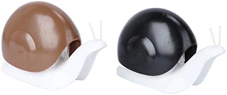 Dispensadores de Cabilock 2pcs, produtos de higiene pessoal da forma de caracóis bomba, garrafas de sabão dispensador, dispensador de bancada de maquiagem de vácuo/garrafa de loção-soap, loionsml de pele mista prática com shampoo