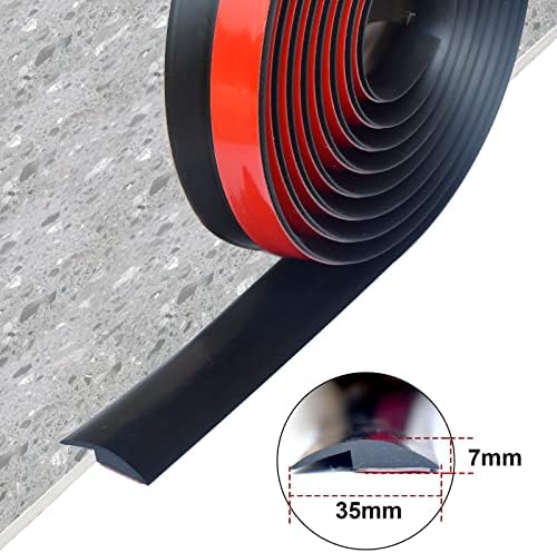Faixa de transição de piso Auto -adesivo Faixa de borda de arestão PVC Transições adequadas para a altura do limiar menor que 5 mm