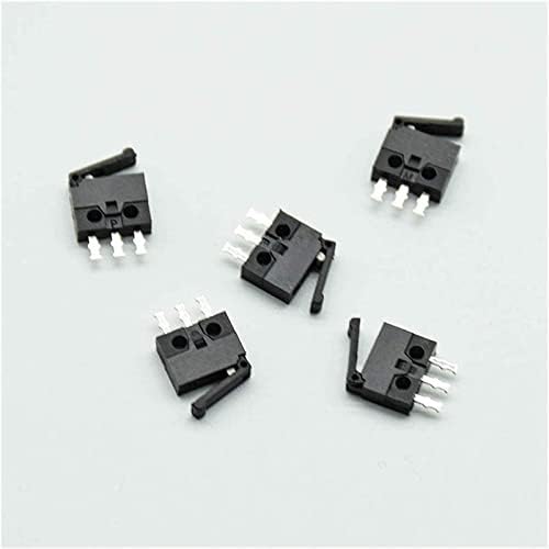 Micro comutadores 5pcs/lote preto pequeno/micro interruptor interruptor de redefinição de detecção de detecção Limite