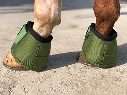 Botas de campainha de cavalgadas de montagem de TGW, bota de campainha de casco balístico eqüino, par de campainha, par