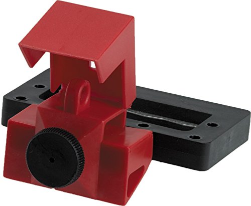 Brady 65321 Lockout de disjuntores de grandes dimensões, vermelho