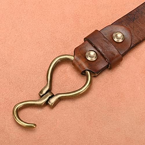 Cinturão de couro de couro Holmannse Mens Premium de grão cheio de couro completo, caixa de presente sofisticada,