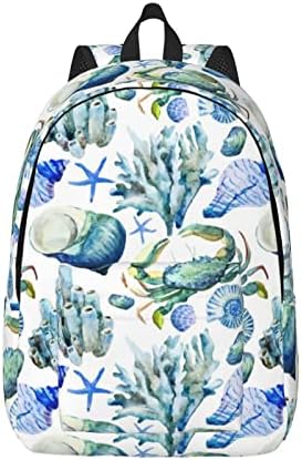 NOLACE CONCH CONCH GRANDE BETHPACK CASual Backpack Backpack Backpack Bolsa de computador Daypack para meninos meninos