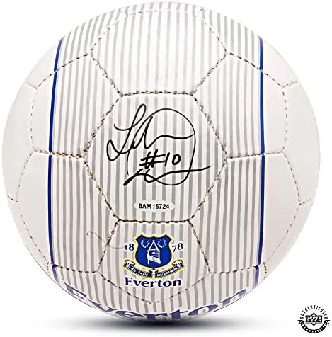 Landon Donovan Nike Everton Ball - Deck Upper - Bolas de futebol autografadas