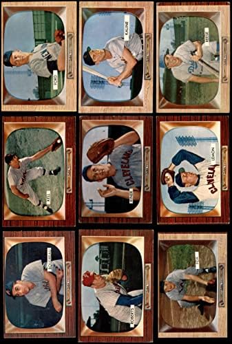 1955 Baseball de Bowman perto do conjunto completo ex