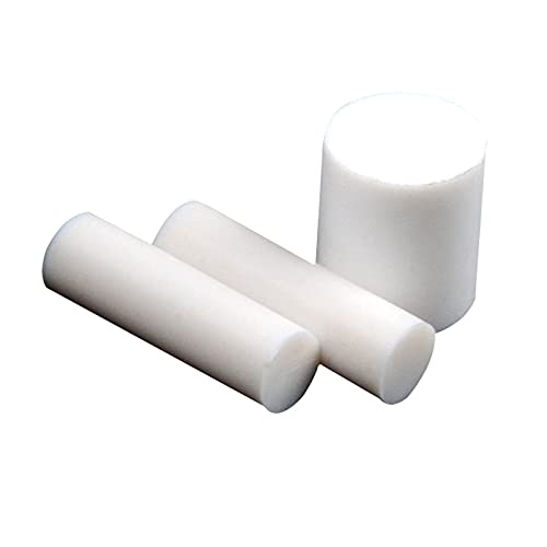 Haste de PTFE Bopaodao, material de polímero com alta temperatura e resistência à corrosão, lubrificação e propriedades de vedação, 70 mm x 1000mm 1pcs