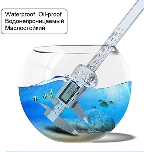 WSSBK impermeável 0-150mm/0-200mm/0-300mm Digital VERNIER PALIERRA PALIMENTE PROFUNDO DE ÓLEO Aço inoxidável Testador de pinça eletrônico Medição de ferramentas de peça de trabalho