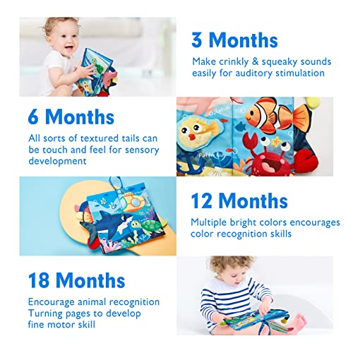 Livros para bebês de 0 a 6 meses, TEMPO INFANTO TEMPO TEMPO DE HORA CONTRASTRO CONTRASTRO Brinquedos de bebês 6 a 12 meses