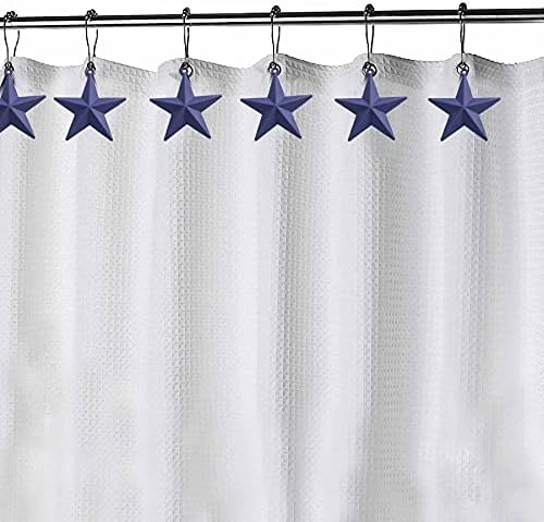 Home chic yang hcy 12pcs adorável chuveiro estrelado ganchos