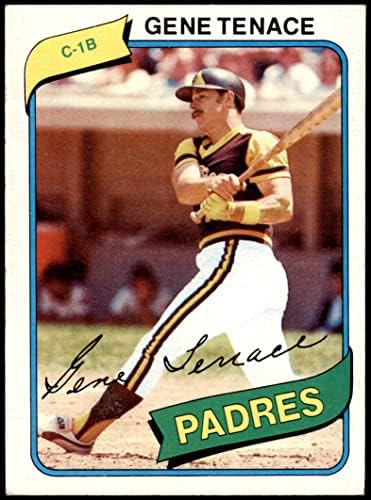 1980 Topps 704 Gene Tenace San Diego Padres Ex Padres