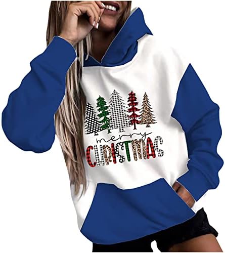 Hoodies para mulheres moletom com capuz de Natal