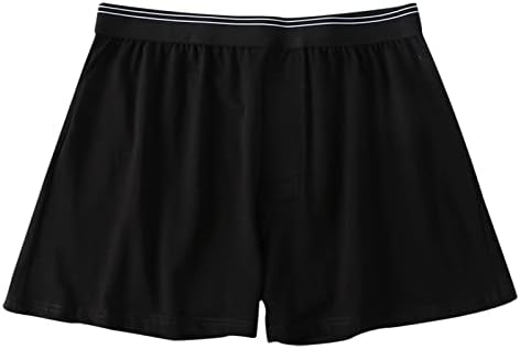 Roupas íntimas masculinas boxeador de roupas íntimas caseiras de algodão largo largo boxer calça caseira de pijamas boxers