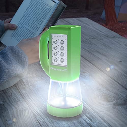 Wakeman 3 em 1 lanterna LED, lanterna e luz do painel, lanterna de acampamento leve ao ar livre, 75-cl1007, 3,25 x 4 x 8