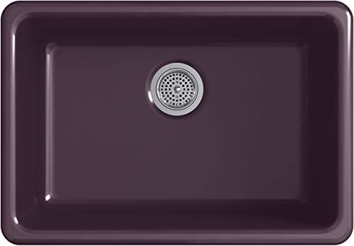 Kohler K-5708-PLM Pia de cozinha de ferro/tons, Blackplum