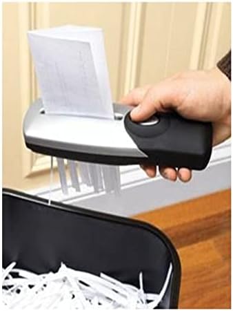 Slnfxc portátil portátil Ferramenta de corte de triturador Capacidade movida a bateria 2L Mini Cutter de papel para faturas