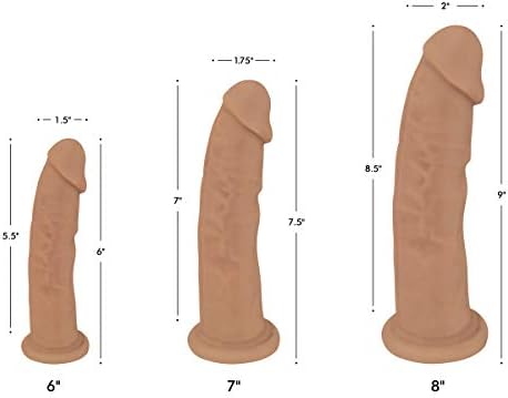 Silexpan hipoalergênico vibrador de silicone - 7 polegadas