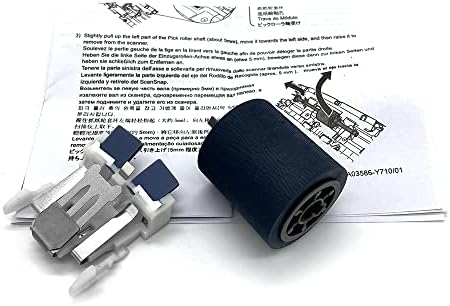 YNWNBGHC PA03586 1 Definir novo scanner Pick Kit de separação Pad destinado a Fujitsu S1500 S1500M FI-6110 N1800