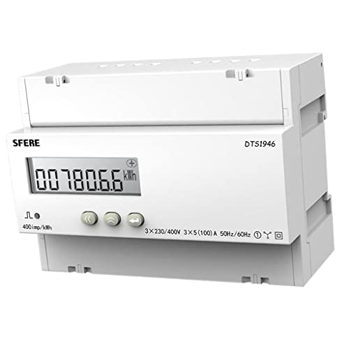 Ｋｌｋｃｍｓ Din Rail Meter KWH Corrente de tensão