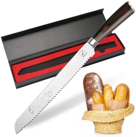 Faca de faca e pão de chef e pão da IMARKU, faca pro pro pro