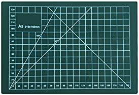 Profissional Cutting Cutting tapete A5, PVC Dupla lados sem deslizamento Rotário de 5 camadas para scrapbooking, acolchoado,
