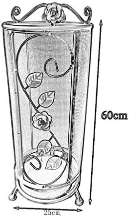 Suporte de guarda -chuva de metal walnuta ， suporte de guarda -chuva com bandeja de gotejamento removível, rack de guarda