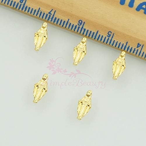 KAMAS NOVA CHEGADA 100PCS/LOTE JAPOLOMANO GOLD METAL LELOY CHADMS Manicure 3D DIY DIY Design Decoration Acessórios FORÇA DE