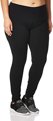 Leggings de algodão feminino de Hanes Q71129 1 par