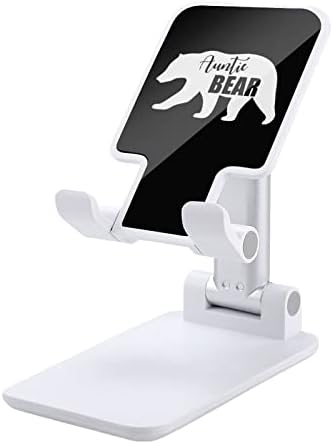 Auntie Bear Cell Stand Stand dobrável Phone Holder Smartphone Stand Phone Acessórios
