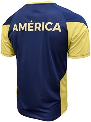 Icon Sports Men Club America Licenciado Oficialmente licenciado Poly Shirt Jersey -01