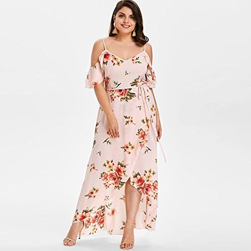 vestido de joelho feminino iqka estampa floral o pescoço vestidos casuais de verão sem mangas vestidos de tanque solto