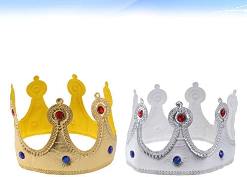 AMOSFUN GLOD SLIVER PARTE RAINHO CROW KING CROWN ANTIGO REAL REOLEVAL MEDIEVAL CLOOH BANQUET POP PAR