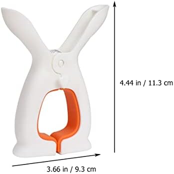Cabilock 16 PCs Rabbit Ear Quilt Fixação Clipes Campa CLIPS CLAMPS à prova de vento Folha de quadra fixadores Roupas Fixando Clips
