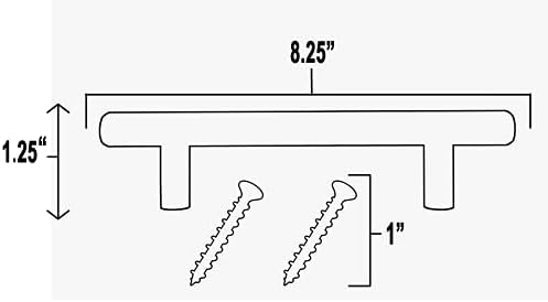 Conjunto de 40 barras de tração de níquel - mede 8,25 de comprimento por 1,25 de altura - 1 parafuso incluído - Perfeito para