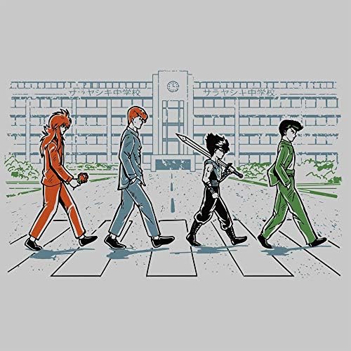 Yu Yu Hakusho Abbey Road camiseta yusuke hiei kuwabara suzaku