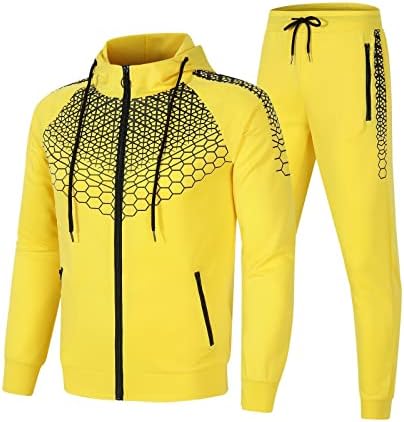 Homens Define Velvet Chest Raglan Sleeve Print Zipper Capeled Selto Sport Mocassins