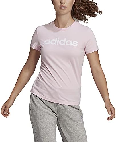 Tee de logotipo essencial feminino da Adidas