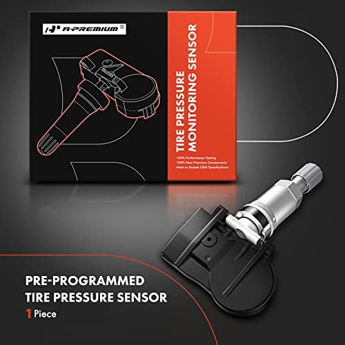 Sistema de monitoramento de pressão dos pneus A-Premium Sensor Compatível com Volkswagen CC Passat CC 2009-2010