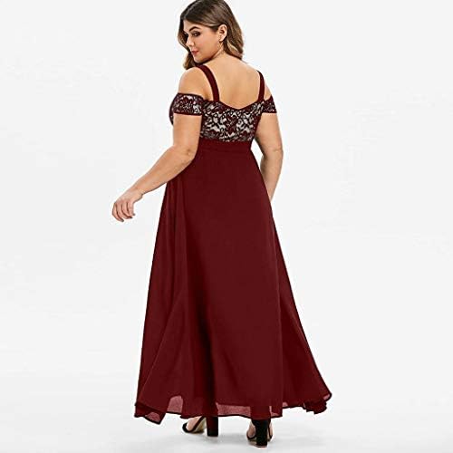 Vestido de renda para hóspedes para convidado de casamento plus size feminino, manga retro metade/fora do ombro