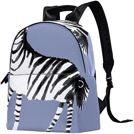 TBOUOBT CALEIRA MECHORA DE MECHÃO DE LAPTOP LAPTOP CASUAL PARA MULHERAS MENINAS MENINAS, ZEBRA ANIMENTO DE ANIM