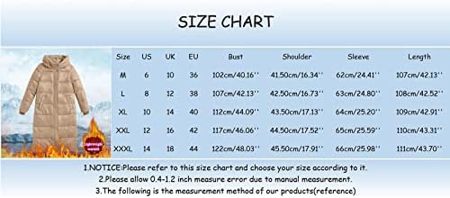 Kulywon Womens espessou a jaqueta longa casaco de inverno com capuz vida bom capuz