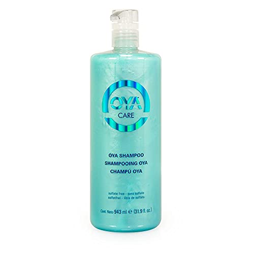 Oya shampoo - 943 ml - shampoo livre de sulfato - xampu hidratante suave para tratamento de cores, seco, danificado