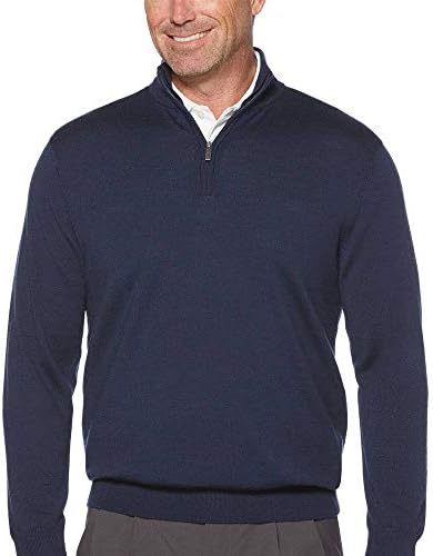 Callaway Men's Weather Series Therino Merino Wool 1/4 Zip Golf Sweater