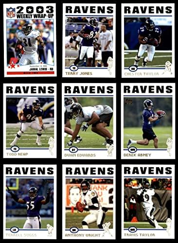 2004 Topps Baltimore Ravens quase completo conjunto Baltimore Ravens NM/MT Ravens