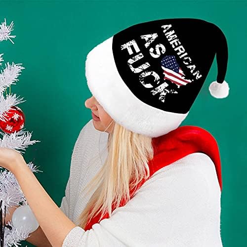 America Map Flag Hat Christmas Hat para Cosplay de Festas de Férias de Ano Novo