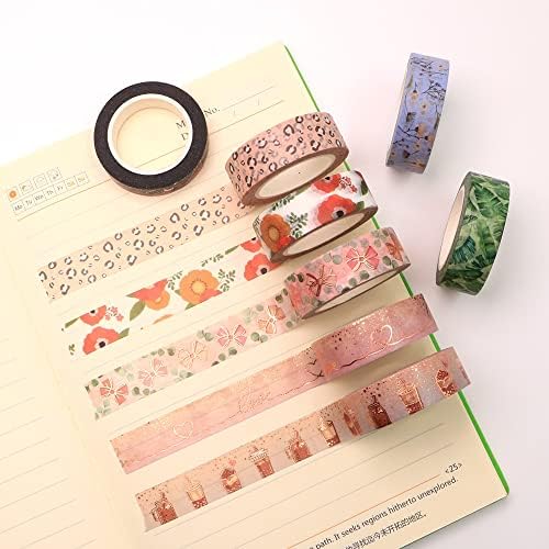 N/A 10m de fita adesiva decorativa de 10m máscara washi fita diy scrapbooking stationery sticker rótulo