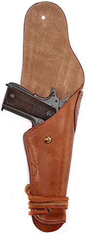 Guerra Mundial Supply Leather US WW2 Style M1916 .45 coldre do coldre para Colt M1911 e semi automóveis similares