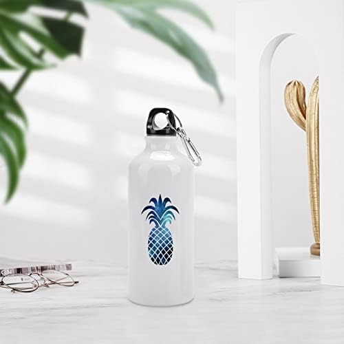 Galáxia Pineapple Aluminium Bottle Bottle Sport Bottle Bottle Travel Tumbler Caneca com tampa para homens Mulheres