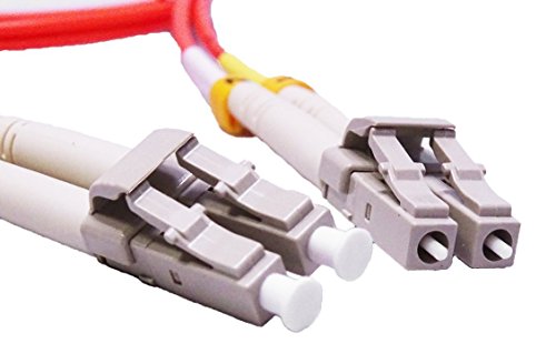 1 metro Multimode Duplex Fiberpic Cable - LC a LC - laranja