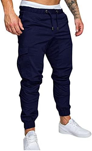 Calça de algodão masculina Dudubaby Faça uma calça de camuflagem de calças de bolso de bolso de belasome de ferramentas